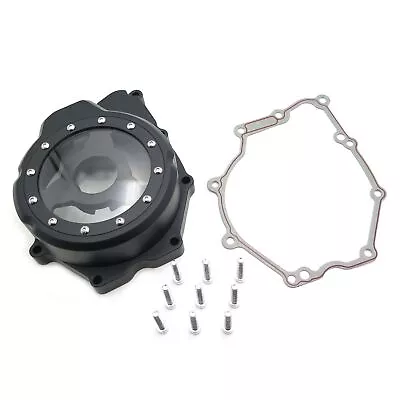 Black Left Engine Stator Cover See Through For Yamaha 2006-2014 YZF-R6 W/ Gasket • $66.43