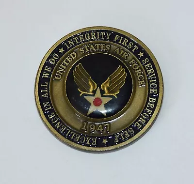 Vintage Original Airman First Air Force Challenge Coin - Version One • $14.99