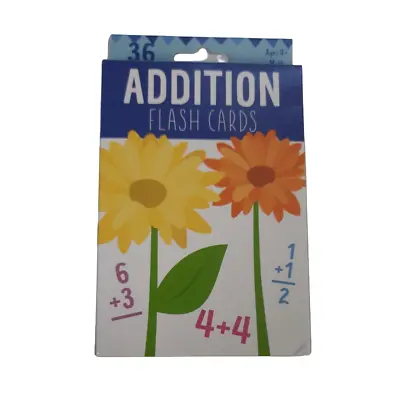 Addition Flash Cards Math School Homeschool Learning Educational Arithmetic • $4.99