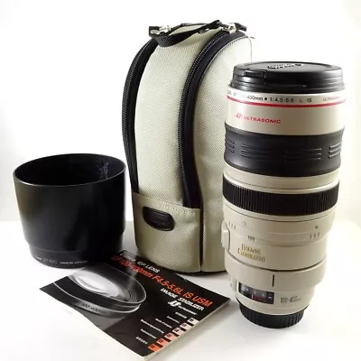 Canon EF100-400mm F/4.5-5.6 L IS USM *VERY GOOD CONDITION* OFFICIAL CANON DEALER • £549