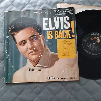 Elvis Presley ELVIS IS BACK LPM-2231 (USA 1960 ORIGINAL) • $3.64