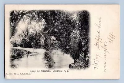 1907. Along The Webotuck Millerton Ny. Postcard Rr19 • $8