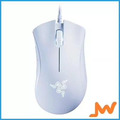 Razer DeathAdder Ergonomic Wired Gaming Mouse - White Edition • $48