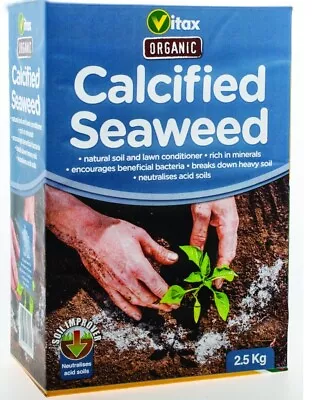 Vitax Calcified Seaweed - Soil And Lawn Conditioner - 2.5kg • £14.85