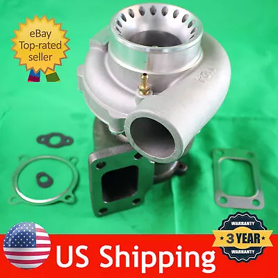 Upgrade T3T4 GT3582 GT30 A/R .70 Cold A/R .63 Compressor Turbine Turbo Charger • $125.99