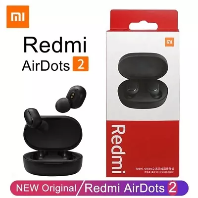 Xiaomi Redmi AirDots 2 Earphones Mi True Wireless Earbuds Gaming Headsets • £11.89