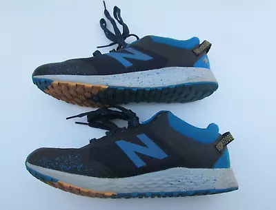 ❤ NEW BALANCE Boys Shoes Youth 5 W Sneaker Wide Blue Fresh Foam FREESHIP • $34