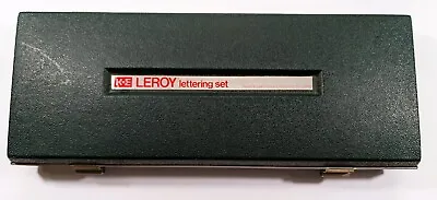 Vintage K&E LeRoy Lettering Set Twelve #61 Lettering Tools All In Good Condition • $120