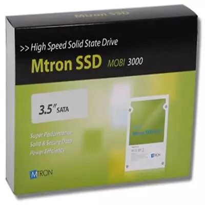£711.48 • Buy 64GB Mtron SSD, SLC-Flash, 3.5 , 1 X  SATA 3Gb/s, Read 100MB/s, Write  80MB/s  