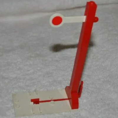 LEGO PARTS - RED TRAIN SIGNAL POST/VINTAGE/RARE 1970s 4.5V • $37.95