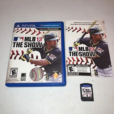 MLB 13: The Show Sony PlayStation Vita 2013 Badeball Game Pirates McCutchen F36 • $11.95