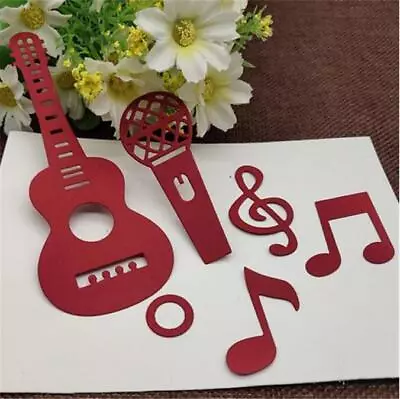 £4.49 • Buy Music Metal Cutting Dies Stencils DIY Scrapbooking Album Paper Card Decorative 