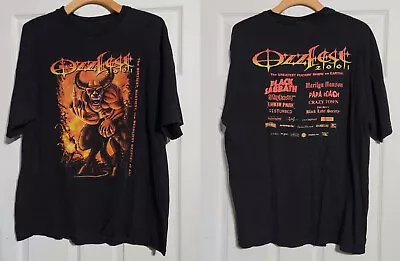 VTG 2001 Ozzfest Tour Concert Rock Heavy Metal T-Shirt Unisex S-5XL For Fans • $9.99