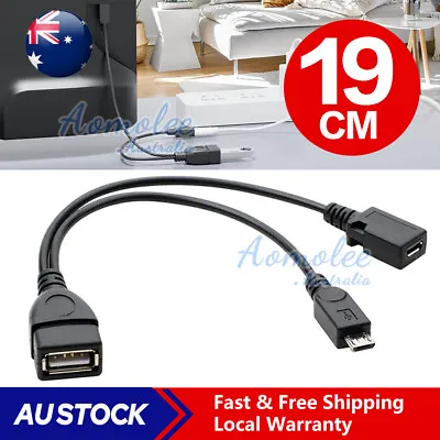 Micro USB Male Female To USB OTG Cable For Amazon Firestick Fire Stick 4K TV AU • $7.95