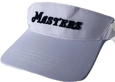 $39.99 • Buy 2022 Masters White Performance Visor Hat Augusta National Golf Adjustable New