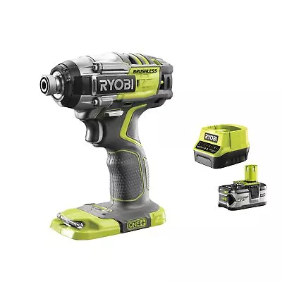 Ryobi R18IDBL-0 Brushless Impact Wrench Battery 18V 1/4  270Nm Kit 4.0 Ah • $753.49