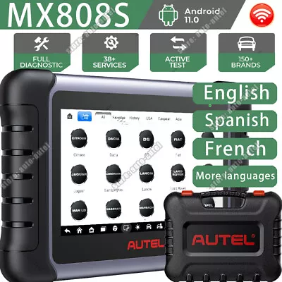 Autel MaxiCOM MK808S MX808S Scanner 2023 Car Diagnostic Scan Tool Full Systems • $467