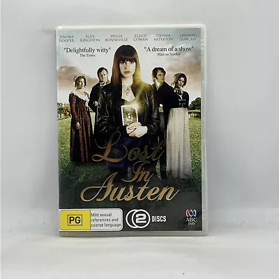 Lost In Austen TV Mini Series British ABC BBC Channel DVD VGC Free Post R4 PAL • £9.34