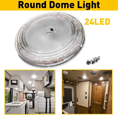 12V Stainless Steel LED Dome Light Boat Marine RV Cabin Ceiling Lamp 6  New • $9.99