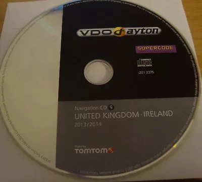 VDO Dayton (CIQ Supercode) UK Ireland 2014 • £15.90