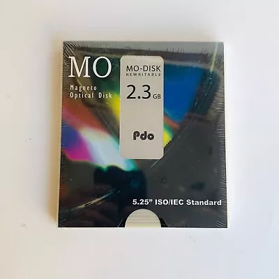 MO Disk Rewritable 2.4 GB 5.25  ISO/IEC Standard Phillips New • $13