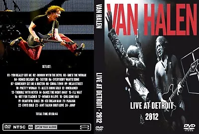 Van Halen Live In Detroit 2012 Dvd!!new Sealed!!kiss Acdc Ozzy • $29.99