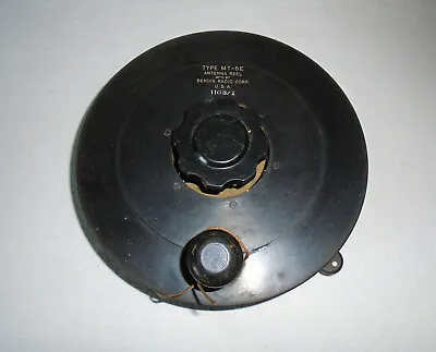 Bendix Radio Aircraft Antenna Reel Type MT-5E WW II Military Aviation Bakelite • $150