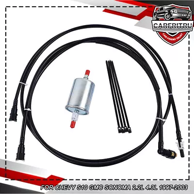 Fuel Line Replacement Kit FL-GM16D For Chevy S10 GMC Sonoma 2.2L 4.3L 1997-2003 • $65.99