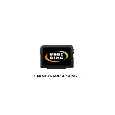 Vietnamese Song Chip With 734 Songs - Only For Magic Sing ET Series Karaoke S... • £37.57