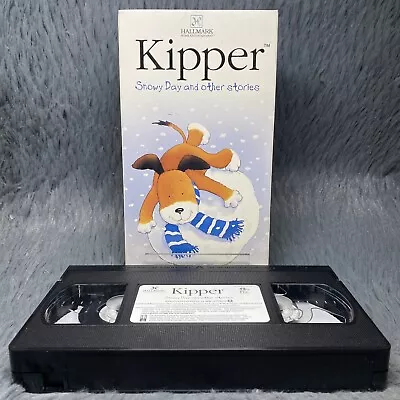 Kipper - Snowy Day And Other Stories VHS Tape 2000 Hallmark Classic Cartoon Show • $19.99