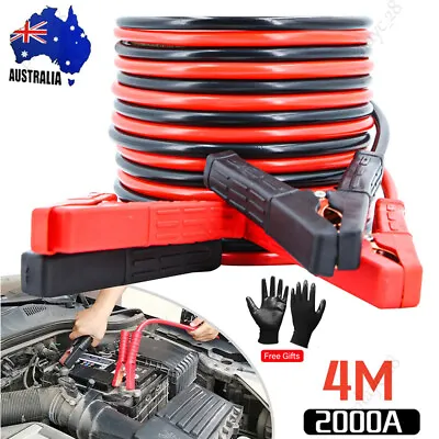 4M Heavy Duty Car Jumper Leads Jump Starter Car Booster Cable Car Truck Battery • $24.99