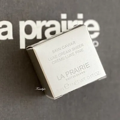 La Prairie Skin Caviar LUXE CREAM SHEER Travel Size - 5ml/0.17oz💥New Version‼️ • $34