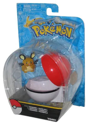 Pokemon Dedenne & Poke Ball (2016) Tomy Toy Figure • $34.76