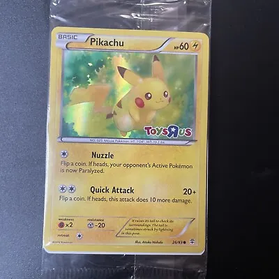 SEALED Pokemon TCG  Pikachu - 26/83 Toys R Us Stamped Holo Promo • $39.99