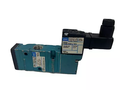 MAC Series 52 52A-11-D0A-D-M-DDFJ-1KA 3 Port Solenoid Valve 1/4  24V DC 120 PSI • $75