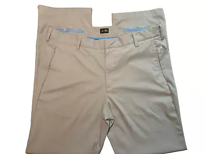 Mens Adidas Golf Pants Lightweight Grey Size 36x32 • $15