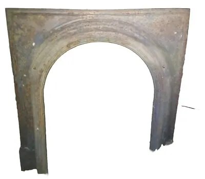 Vintage Cast Iron Fireplace Insert • $110