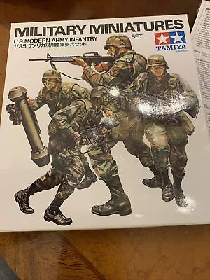 TAMIYA Military Model 1:35 U.S. Modern Army Infantry • $15