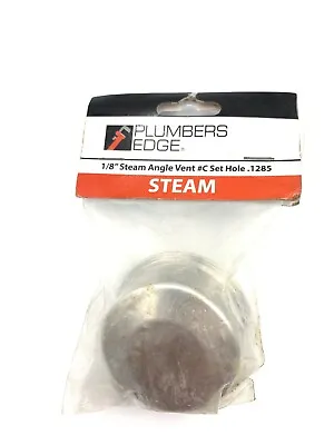 1/8  Steam Angle Vent C Radiator Heat 1/8 In. Plumbers Edge 1285 • $12.98