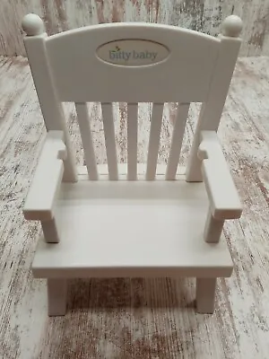 $12.95 • Buy American Girl Bitty Baby Highchair Classic White RETIRED Furniture # 1