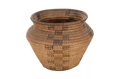 Antique Mission Indian Basket C1900  • $700