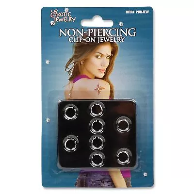 Bristol Novelty Clip On Body Piercing Jewellery Ladies Fancy Dress New • £3.69