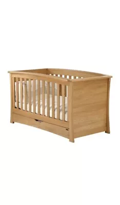 Mamas & Papas Ocean Range: Cot Bed/Day Bed Solid Wood Oak Finish GREAT CONDITION • £95