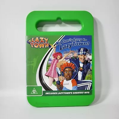 Lazy Town DVD No One's Lazy In Lazy Town Region 4 Kids Family Free Post • $23.74