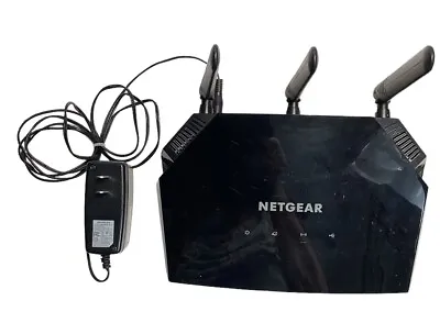 Netgear R6300 AC1600 Smart WiFi Router With Power Supply Parts Only Bundle • $18.50