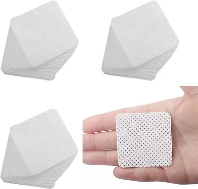 300 Pack Lint Free Cotton Pads Nail Wipes For Gel Remover Nails Disposable UK • £3.99