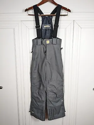 VOLKL Gray Snowboard/Ski Snow Bib Kids Size 10 Nanotechnology Winter Overalls • $35