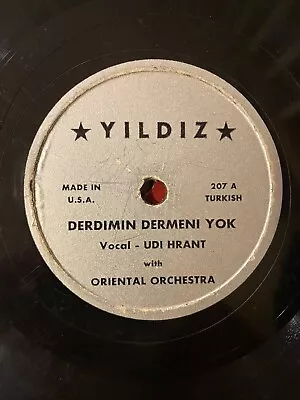 Udi Hrant Yildiz 207 Turkish Armenian Oud 78rpm  • $25