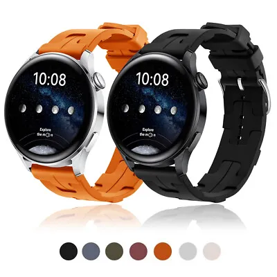 Silicone Band Strap For Samsung Galaxy Watch 6 5 4 3 Active2 S3 40/44/45/43/47mm • $12.99