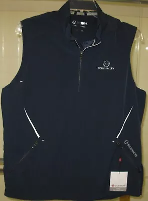 NEW !! Sunice 2 Pocket Kevin Windwear Vest With Waistline Draw Cord Men's Large • $14.99